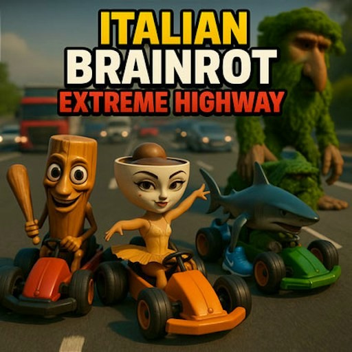 Italian Brainrot Extreme Highway